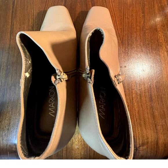 Markon booties size 10M Fanta Leather side zip - Picture 7 of 10